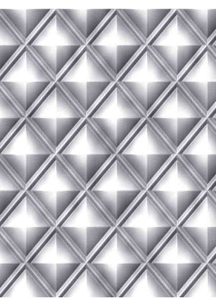 Duvar Kağıdı Metal Görünümlü Geometrik Desen Yırtılmaz Tekstil (En: 600, Boy: 300) modelleri