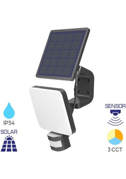 Güneş Enerjili Duvar Armatürü