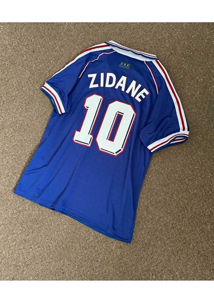 Fransa 98 Dünya Kupası Zinedine Zidane Nostalji Forması