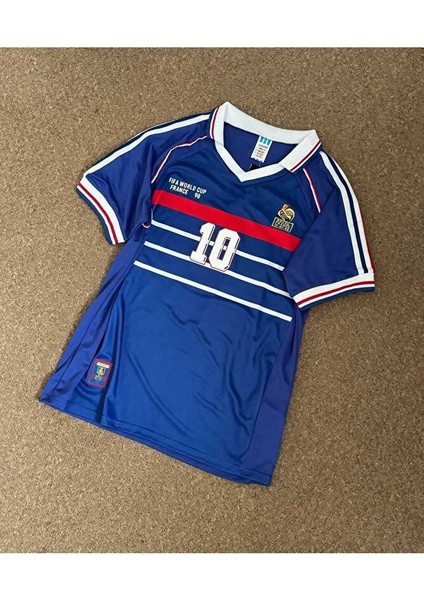Fransa 98 Dünya Kupası Zinedine Zidane Nostalji Forması fiyatları