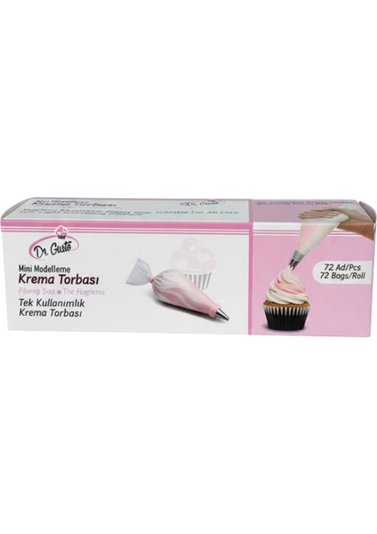 Tek Kullanımlık Mini Kalem Krema (Orijinal Kutulu) Torbası 72 Adet Plastik Tr