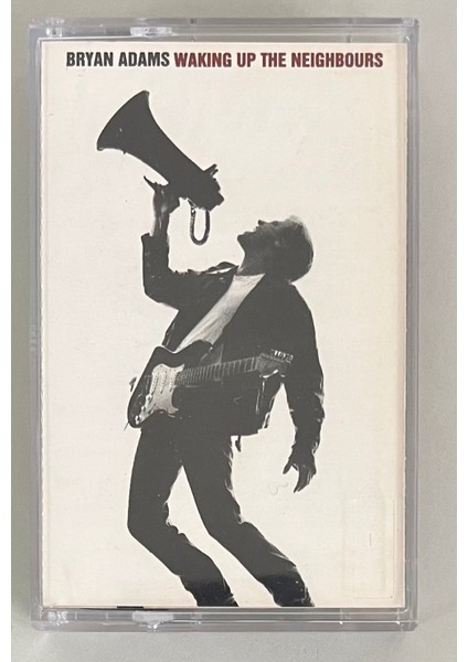 Bryan Adams Waking Up The Neighbours Kaset (Orijinal Dönem Kağıt Baskı Kaset)