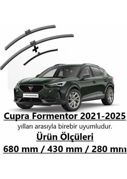 Cupra Formentor Ön ve Arka Silecek Takımı 2021-2025