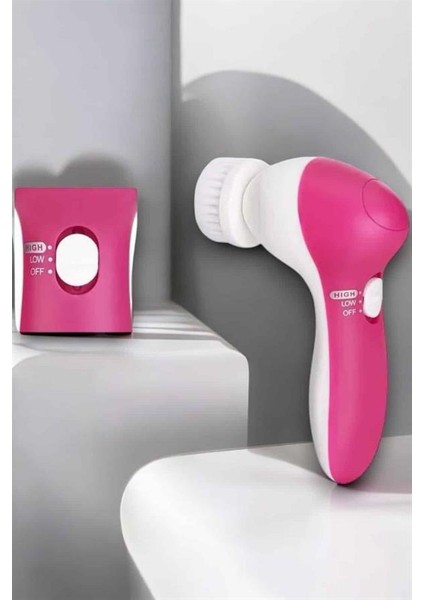 5 Fonksiyonlu Kablosuz Yüz Temizleme Cihazı ile Derinlemesine Cilt Bakımı - MCT6437-7607 modelleri