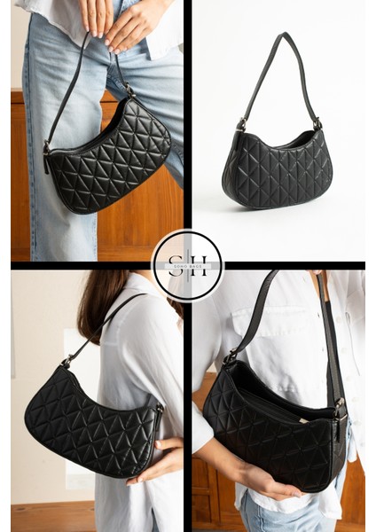 Orijinal Kadın Kolon Askılı Konfor Modeli Mini Baget Tek Gözlü Küçük Boy El Kol ve Omuz Çantası fiyatları