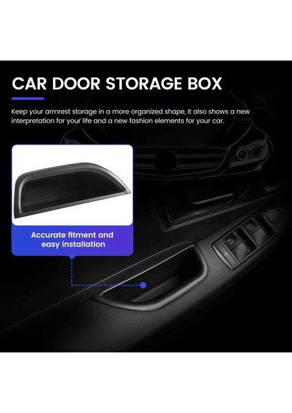 Mercedes Benz 2010-2015 E Sınıfı W212 E200 E260 Kapı Saklama Kutusu (Yurt Dışından) fırsatları