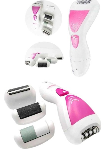 4 Başlıklı Lazer Öncesi Kısaltma Epilasyon Aleti Epilatör Çok Amaçlı - M787B609-N90787 modelleri