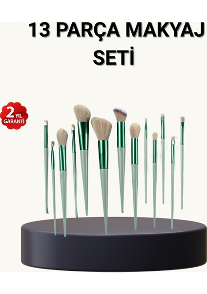 13’lü Yumuşak Kıllı Makyaj Fırça Seti – Profesyonel Kalite Hassas Ciltlere - M886R499-K55