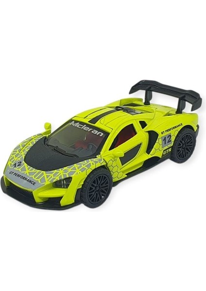 Çek Bırak Metal Arabalar 13 cm - Yeşil