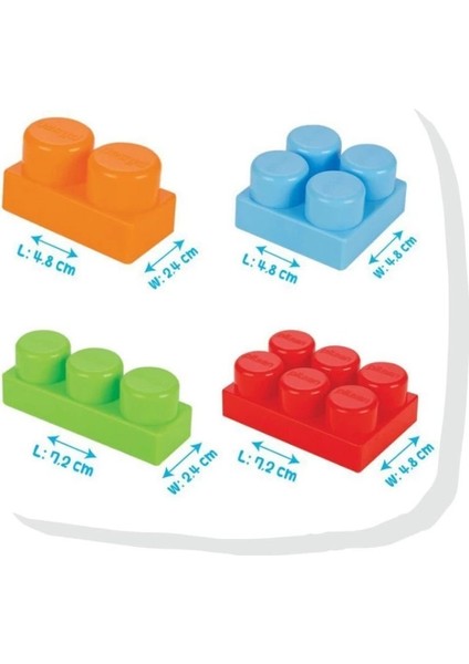 Bfs 03 580 Master Bloklar 168 Parça 15 Litre Saklama Kabında fiyatları