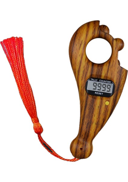 Dönen Dua Boncukları LED Dijital Sayacı Taşınabilir Parmak Sayaç Duası Islami Müslüman Eid Hediyeler C (Yurt Dışından)