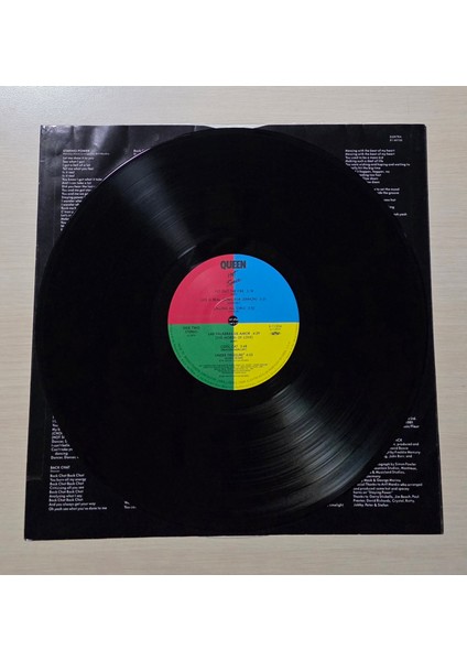 - Hot Space - ***japonya Baskı*** - 1982 - Dönem Baskı Plak - Longplay - Lp modelleri