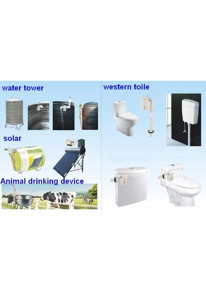 Yüzen Bilyalı Valf Dahili Gömülü Şamandıra Vanası Su Seviyesi Kontrol Vanası Güneş Su Tankı Için (1/2 Inç Taraf) (Yurt Dışından) modelleri