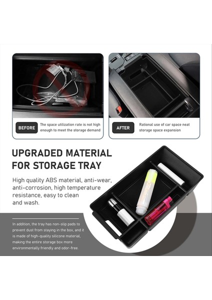 Mercedes Benz C Sınıfı W206 C200 Için Orta Konsol Düzenleyici Tepsi (Yurt Dışından) indirimleri