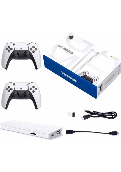 3D Çift Oyun Kollu 4K Hd Ekran Nostaljik 20.000 Oyunlu Beyaz Game Box - T282G529-Z68282 fiyatları