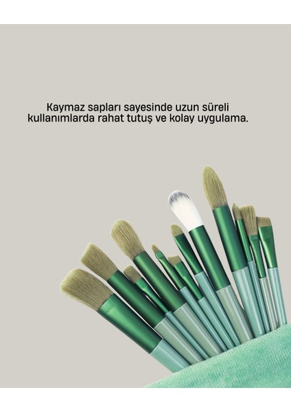 Kusursuz Makyaj Için Yumuşak ve Dayanıklı Makyaj Fırça Seti - MCT6285-7933 indirimleri
