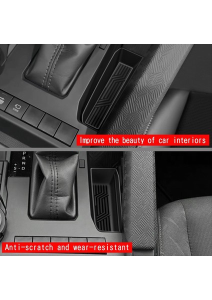 Toyota Tacoma 2024 Için Vites Değiştirme Saklama Kutusu Orta Konsol Yan Kutusu (Yurt Dışından) fırsatları