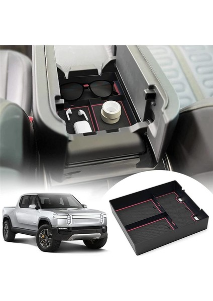 Rivian R1T R1S 2022 Için Orta Konsol Düzenleyici, Kırmızı (Yurt Dışından) fiyatları