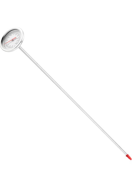 Kompost Toprak Termometresi 20 Inç 50 cm Uzunluk Premium Gıda Sınıfı Paslanmaz Çelik Ölçüm Probu Detektörü (Yurt Dışından)