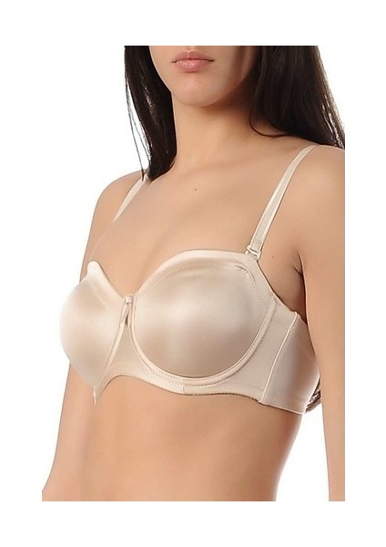 Yeni Inci Kadın Ten Rengi Balenli Toparlayıcı Sütyen 1680