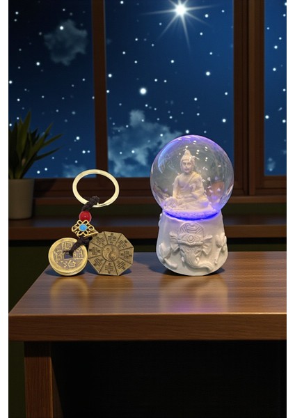 Şans ve Bereket Anahtarlık & Renk Değiştiren Mini Kar Küresi – 4,2x7 cm fiyatları