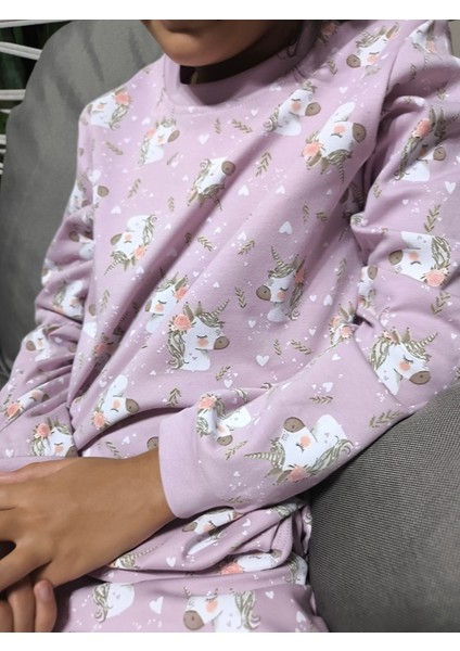 Kız-Erkek Bebek- Çocuk Pijama Takımı %100 Pamuk Uzun Kollu Yuvarlak Yaka Mevsimlik indirimleri