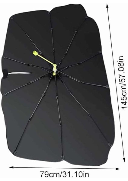 Taşınabilir Oto Cam Güneşliği Katlanabilir Tüm Araçlara Uyumlu Güneş Gölge - M005R924-K95 indirimleri