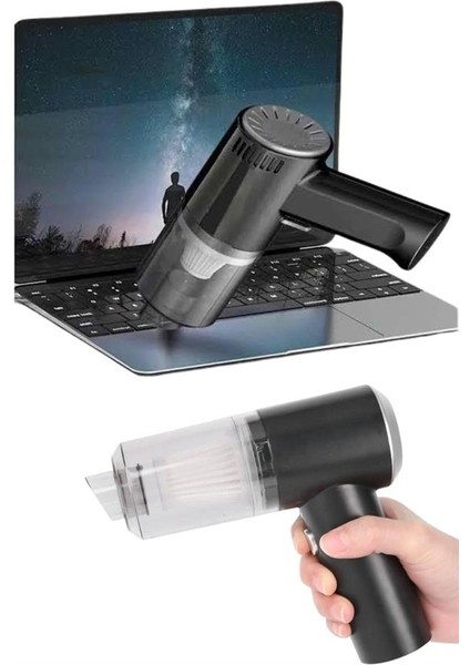 Yeni Nesil Mini Vakumlu Araç Süpürgesi El Süpürgesi Şarjlı - M999R767-K79999 modelleri