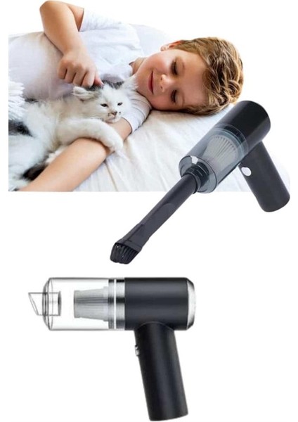 Yeni Nesil Mini Vakumlu Araç Süpürgesi El Süpürgesi Şarjlı - M999R767-K79999 fırsatları