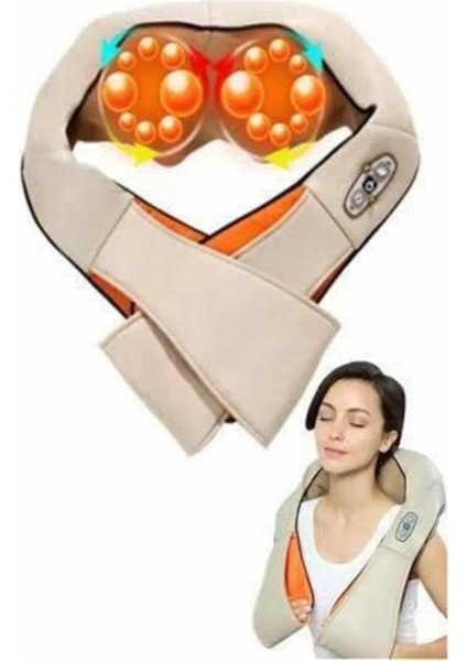 Ovmalı Boyun Sırt Insan Eli Hissi Veren Şarjlı Masaj Aleti Masaj Cihazı - T594G950-Z36594 modelleri