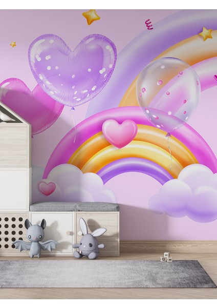 Unicorn Temalı Duvar Kağıdı -Isı ve Ses Yalıtımı Yırtılmaz fiyatları