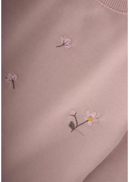 Sweatshirt Takım 1-7 Yaş Pudra Pembe fırsatları
