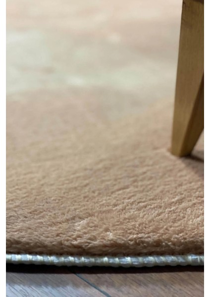 Vizon Yuvarlak Kaymaz Taban Halı Yıkanabilir Dekoratif Peluş Halı modelleri