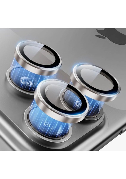 Apple iPhone 17 Pro / 17 Pro Max Uyumlu Aparatlı Kamera Lensi