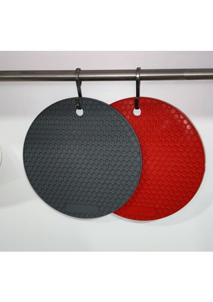 Silikon Nihale Kalburastı Kalıbı Antrasit