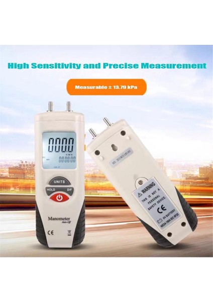 HT-1890 Gaz Basınç Göstergesi Manometre Dijital Manometre Verileri Çift Port Hava Basınç Göstergesi Hvac Gaz Testi Ölçeme (Yurt Dışından) fırsatları