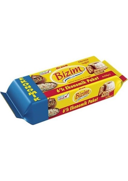 Bzim Mutfak Margarin 6X250 gr