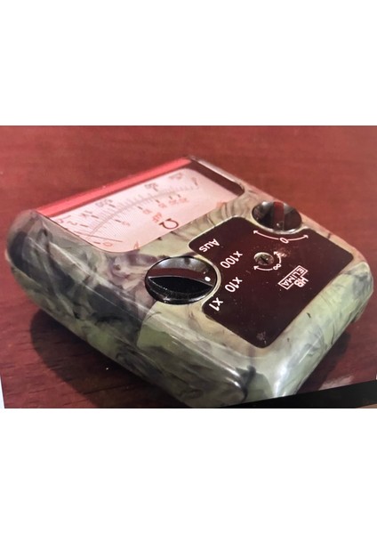 1960 Lar Ohmmetre Dirençölçer - Deri Kutusunda - Çalışır Durumda indirimleri