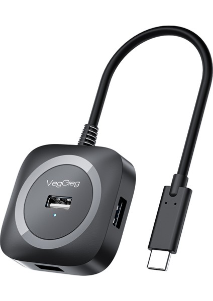 4 Portlu Type-C to USB 3.0 Çoklayıcı Hub