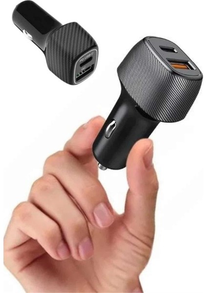 38W Oto Çakmaklık Araç Içi Şarj Cihazı Hızlı Şarj Uzun Ömürlü - M507R201-K97507 modelleri