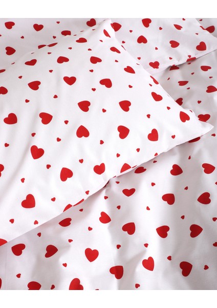 Kalp Desenli Nevresim Takımı indirimleri