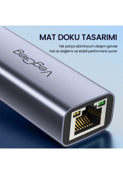 USB 3.0 Gigabit 1000Mbps RJ45 Ethernet Dönüştürücü Adaptör modelleri