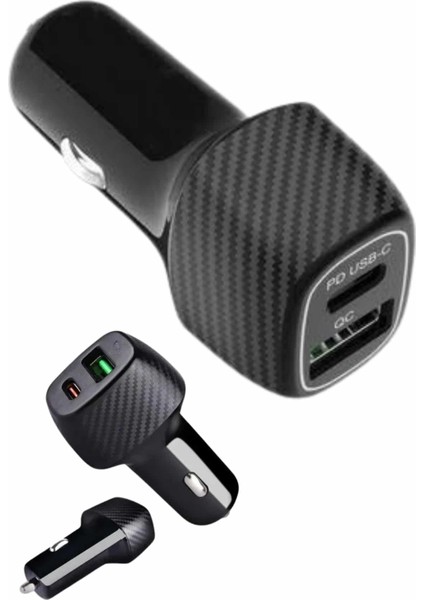 Araç Içi Hızlı Şarj Soketi 38W Oto Çakmaklık Type-C Araba Çakmaklık - M790R610-K50790 modelleri