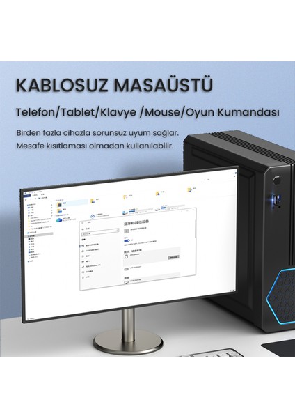 UB503 Bluetooth 5.3 Adaptör Mini USB Dongle fırsatları