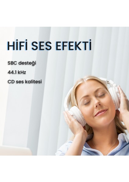 UB503 Bluetooth 5.3 Adaptör Mini USB Dongle