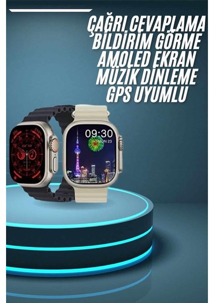 Akıllı Saat Çok Fonksiyonlu Uzun Pil Ömürlü Çağrı Cevaplayabilen Kol Saati - N515J305-M745