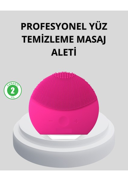 Şarjlı Su Geçirmez Yüz Temizleme ve Masaj Aleti – 3 Fonksiyonlu - T664G275-Z66664