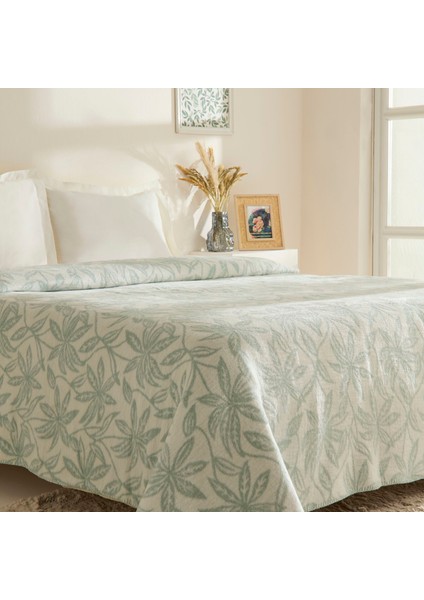 Layla Çift Kişilik Aktilik Battaniye Mint fiyatları