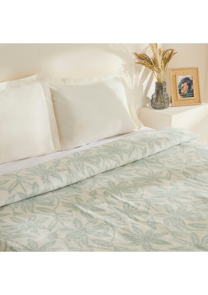 Layla Çift Kişilik Aktilik Battaniye Mint modelleri