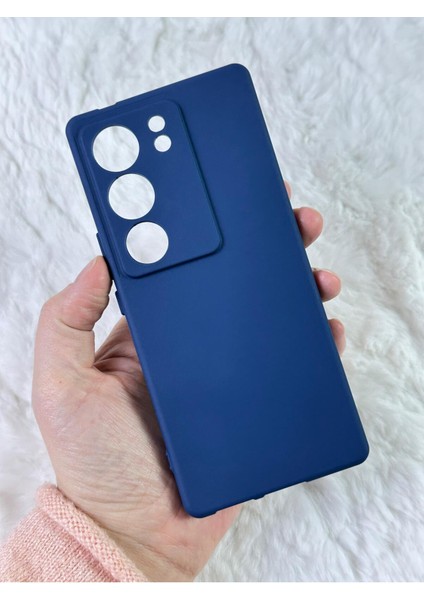 Vivo V29 - Silikon Darbe Emici Klasik Korumalı Rubber Kılıf